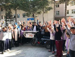 İklim Değişikliğine Dikkat Çekmek İçin Fransa'dan Yola Çıktı