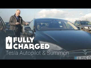 Tesla Autopilot - Summon | Fully Charged