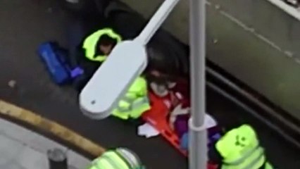 Fallece una ciclista arrollada por un camión en Bilbao