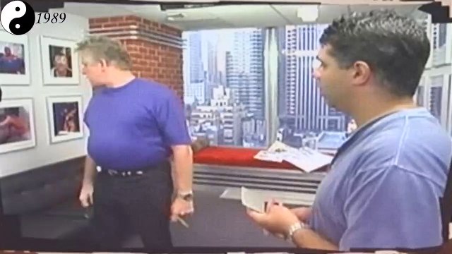 Howard Stern Show - Gary Busey Wrestles Robin & Howard 08-02-01