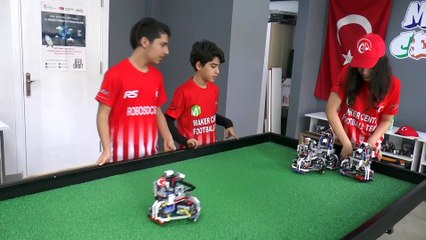 Yapay zekalı robotlar, yeşil sahalarda - DENİZLİ