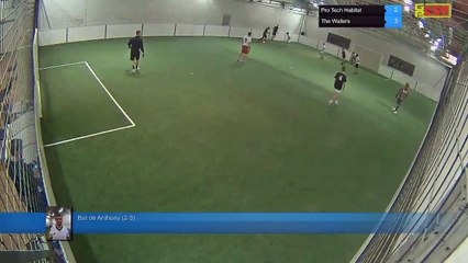 But de Anthony (2-3) - Pro Tech Habitat Vs The Wailers - 12/11/18 20:00 - LIGUE 1