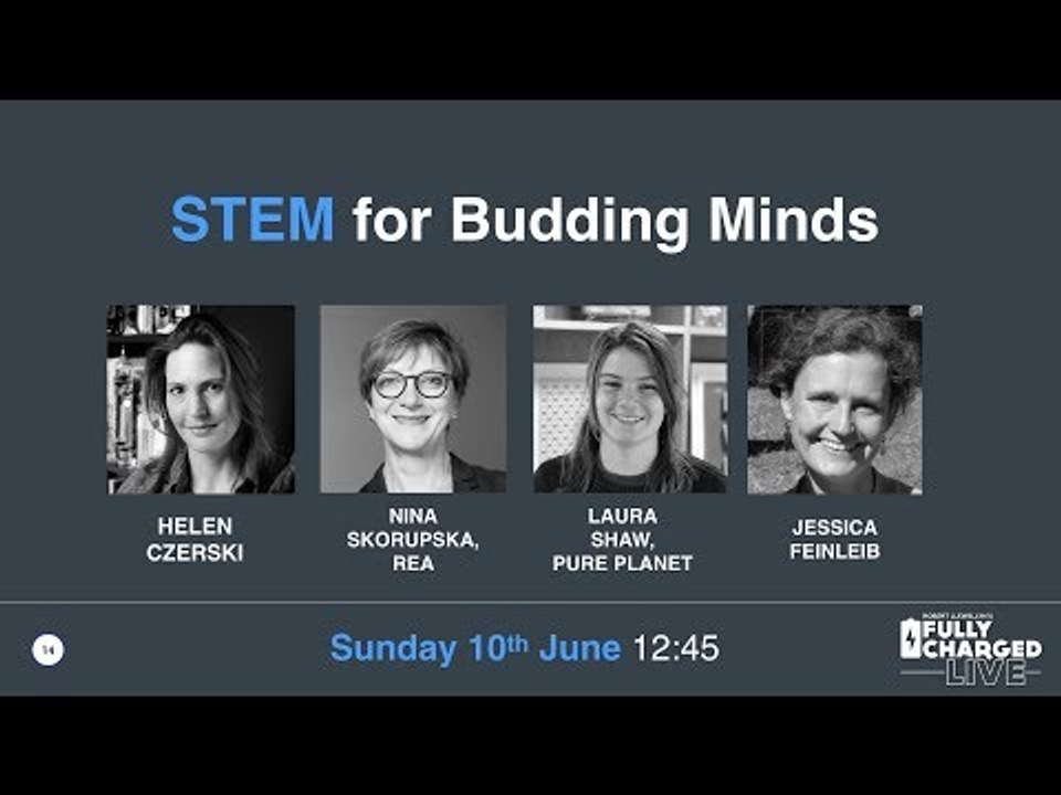 STEM For Budding Minds  | Fully Charged Live 2018 Talk 13