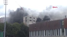 Zonguldak Devlet Hastanesi İnşaatında Yangın-Tamamı