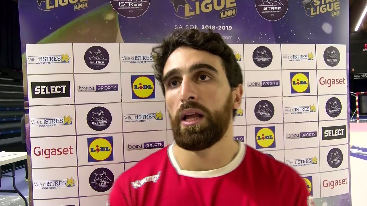 Thomas Tricaud pivot Istres Provence Handball