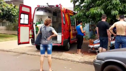 Motociclista fica ferido na Rua Altemar Dutra