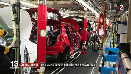 Blocage du 17 novembre : l'usine Toyota d’Onnaing fermera par précaution