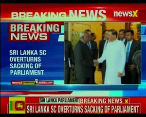 Sri Lanka SC overturns sacking of parliament