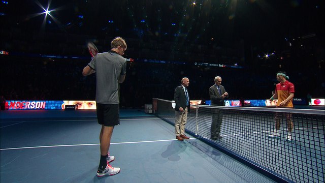 ATP - Nitto ATP Finals 2018 - La correction de Kevin Anderson à Kei Nishikori : 6-0, 6-1