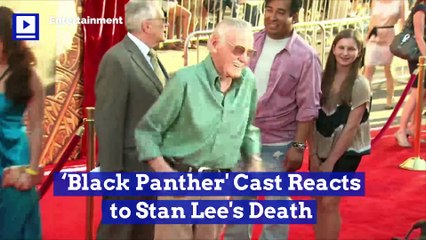 ‘Black Panther' Cast Reacts to Stan Lee's Death