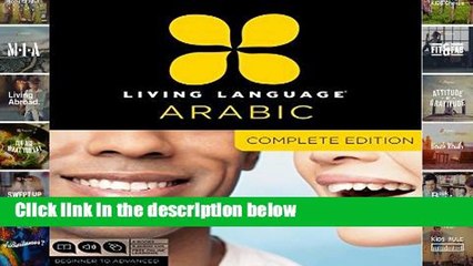 D.O.W.N.L.O.A.D [P.D.F] Living Language Arabic, Complete Edition [P.D.F]