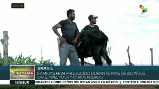 Justicia brasileña ordena desalojo de 450 familias campesinas