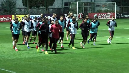 A Milli Futbol Takımı hazırlıklarını sürdürdü - İSTANBUL