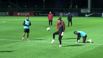 A Milli Futbol Takımı Hazırlıklarını Sürdürdü - İstanbul