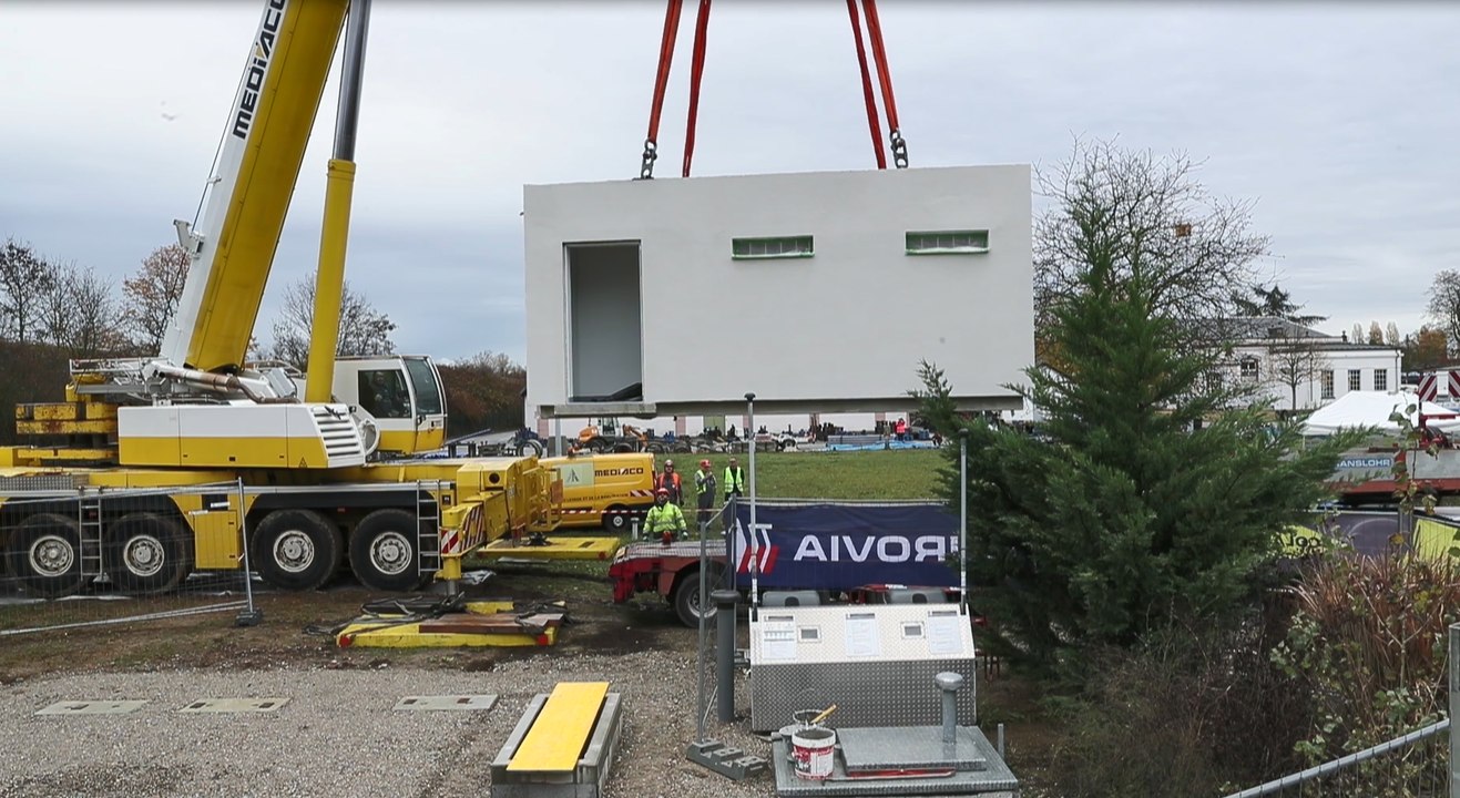 Un chantier important au service des eaux de Mulhouse