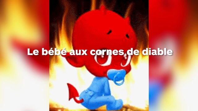 Un bébé aux cornes de diable !?