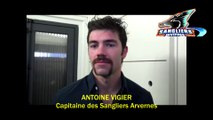 Hockey sur glace Interview Antoine Vigier des Sangliers Arvernes (Clermont-Ferrand)
