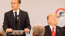 Trump prende in giro Macron: 