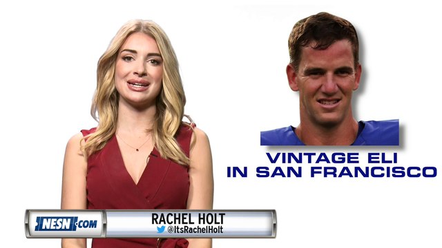 Giants' Eli Manning Delivers Monday Night Heroics In Win Over 49ers