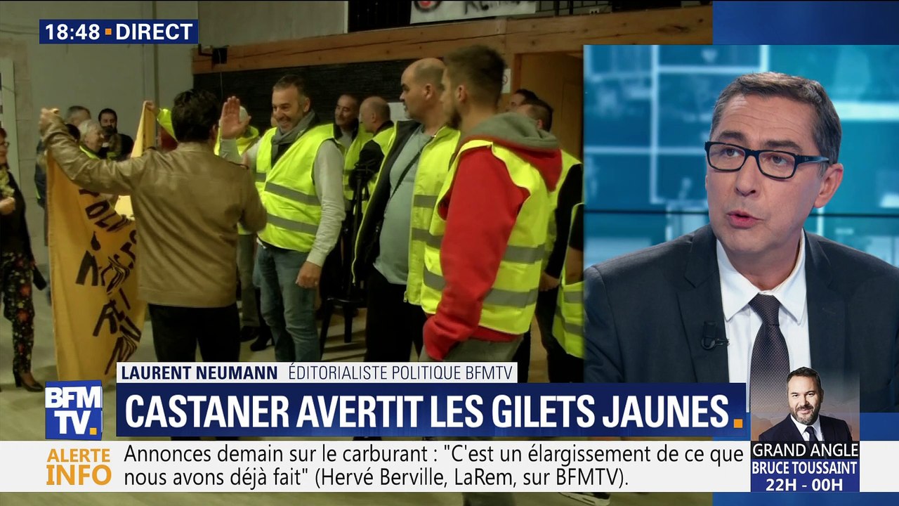 Christophe Castaner avertit les gilets jaunes (2/2)