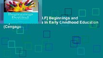 D.O.W.N.L.O.A.D [P.D.F] Beginnings and Beyond: Foundations in Early Childhood Education (Cengage