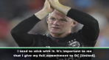 Rooney rules out Premier League return