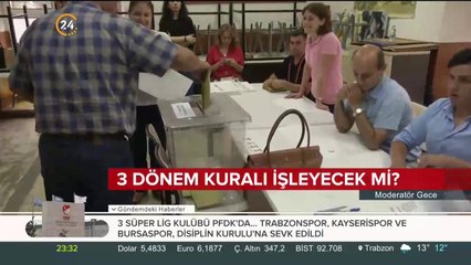 Başkan Erdoğan'dan 3 dönem kuralı açıklaması