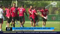 Flamengo enfrenta o Santos sem Paquetá, Renê e Arão