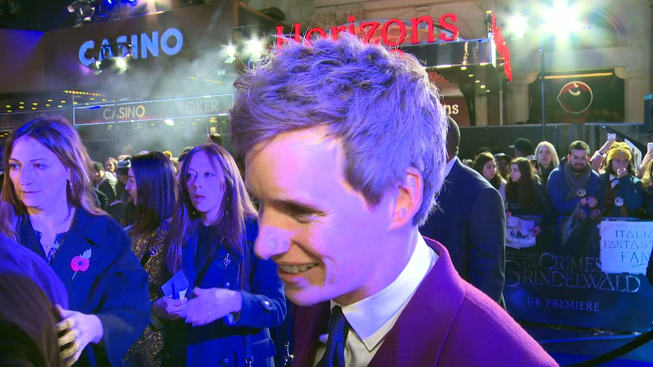 Fantastic Beasts stars can't believe their luck at premiere!
