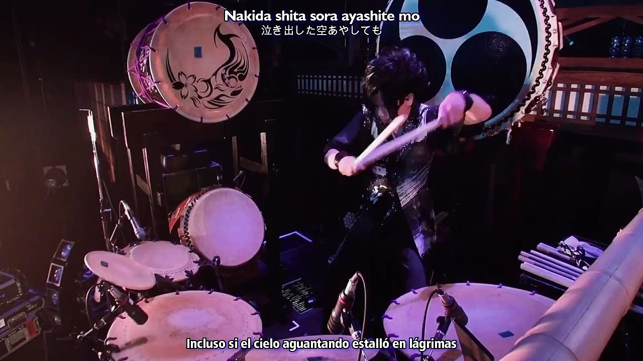 Wagakki Band 和楽器バンド - Yuki yo Mai chire Sonata ni Mukete [LIVE] (Sub Español+Romaji+Kanji)