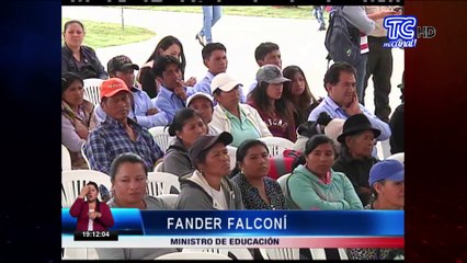 Presidente Moreno inauguró unidad educativa en Cayambe