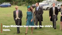 Royal Sister Pippa Middleton Reveals Baby Name