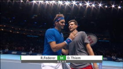 Federer gets first win at 2018 ATP Tour Finals