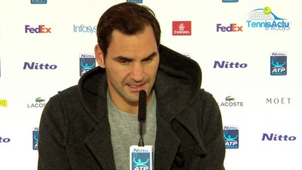 ATP - Nitto ATP Finals 2018 - Roger Federer : "Je voulais voir un peu plus la vie en rose dans ce Masters à Londres"