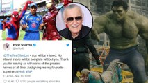 Rohith Sharma Pays Tribute To Stan Lee In His Twitter | Oneindia Telugu