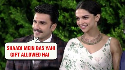 Deepveer Have Asked Guests To GIft ThemDeepika Padukone Ranveer Singh
