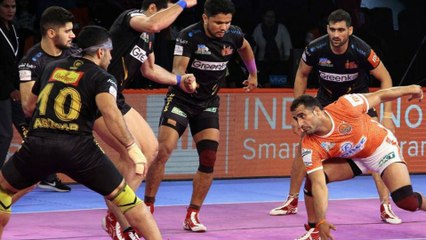 Pro kabaddi League 2018 : Telugu Titans Makes Victory Over Puneri Paltan | Oneindia Telugu
