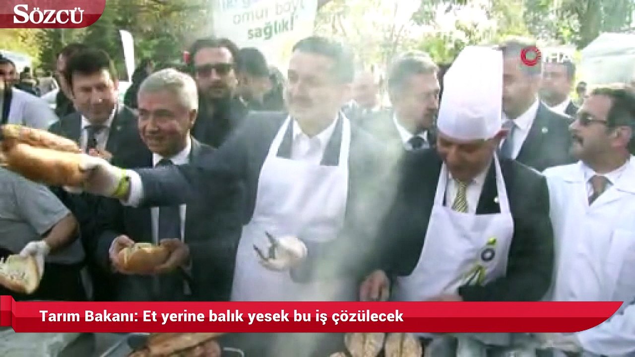 Tarım Bakanı Et yerine balık yesek bu iş çözülecek