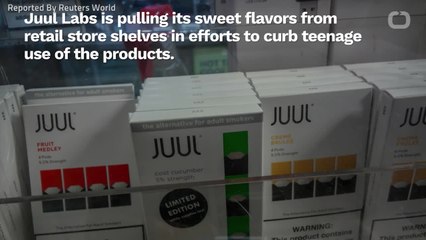 Juul Labs To Pull Sweet Flavors From Shops