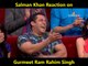 Salman Khan Reaction on Baba Gurmeet Ram Rahim Salman Khan vs Baba Ram Rahim