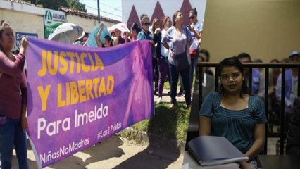 சால்வடாரில் பலாத்காரம் செய்யப்பட்ட பெண்ணுக்கு சிறை!- வீடியோ