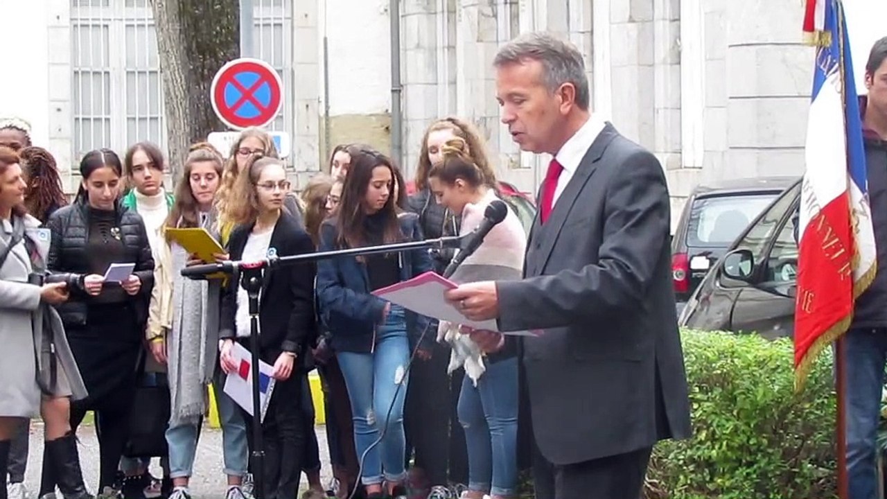 Cérémonie du souvenir à l'inspection d'académie des Hautes-Pyrénées