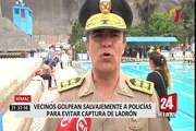 Policía identificó presunto ladrón que fue liberado con ayuda de vecinos