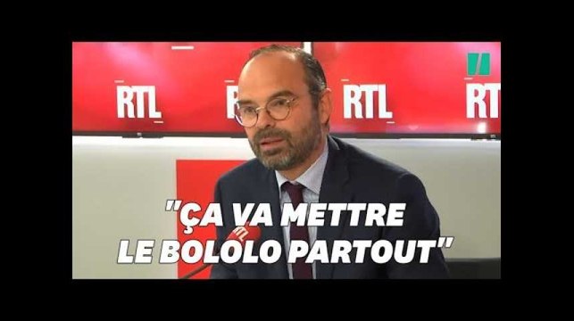 Edouard Philippe ne veut pas de Bololo le 17 novembre, l'expression n'est pas passée inaperçue