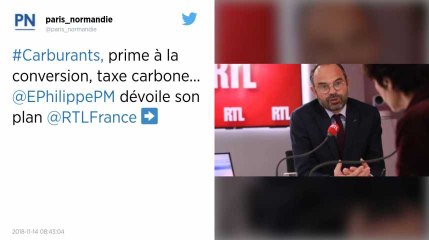 Prime à la conversion, chèque énergie, Gilets jaunes… Les annonces du Premier ministre Édouard Philippe