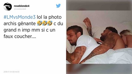 LMvsMonde3 : Julien, Thibault et Jessica dans le même lit !