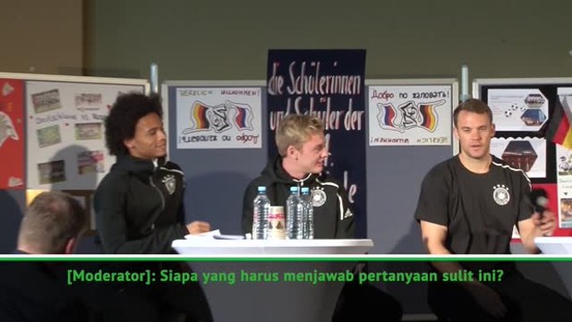 Low Atau Guardiola? Pertanyaan Sulit Dari Siswa Sekolah Yang Tak Bisa Dijawab Leroy Sane