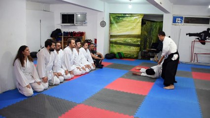 Doktorlar şiddete karşı aikido öğreniyor - GÜMÜŞHANE