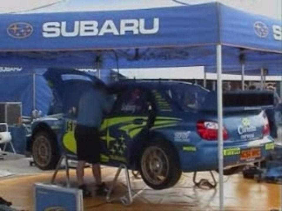 Exhaust subaru impreza wrc