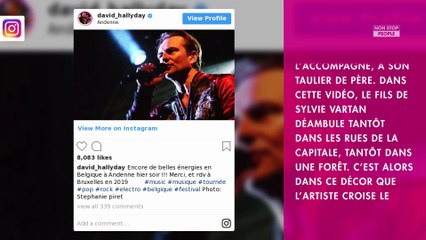 David Hallyday : découvrez son nouveau clip en hommage à Johnny